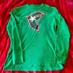 Famous stars and straps waffle long sleeve